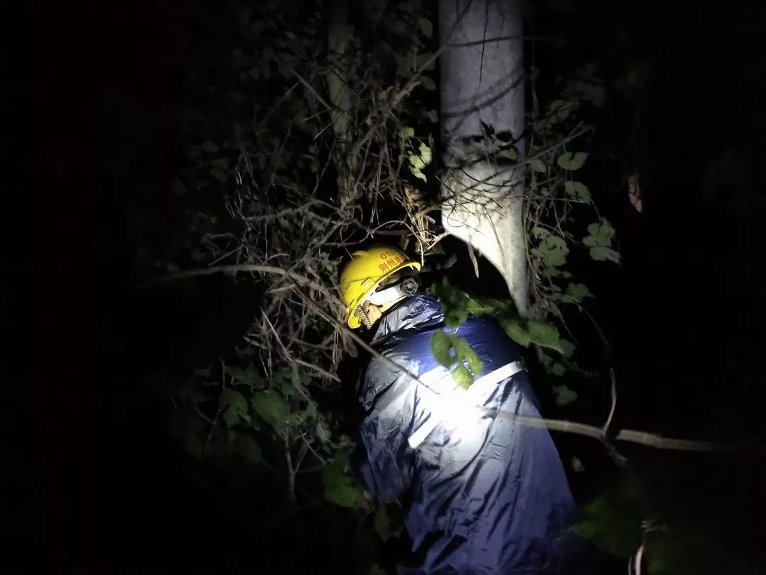 水電分公司開啟夜巡模式，確保電力設(shè)備“不中暑”